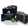 Allied Lithium Battery 48V 30AMP Bundle includes - Free Charger - Drop in Ready