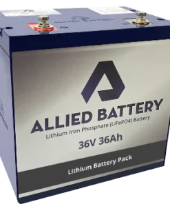 Allied Lithium Battery - 36V 36 Amp Golf Cart (Individual)