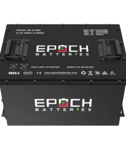 Epoch 48V 100AH Lithium (LifePO4) Golf Cart Battery - Complete Kit